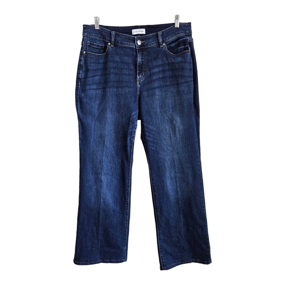 LANE BRYANT Plus 18 L Jeans Curvy Fit High Rise Boot Flex Magic Waist 36 x 30.5